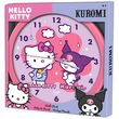 Hello Kitty and Friends: Hello Kitty and Kuromi Clock