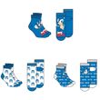 SEGA Sonic The Hedgehog assorted pack 3 socks adult