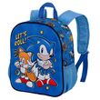 Sonic The Hedgehog Lets Roll 3D backpack 31cm 8445118044676