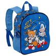 Sonic The Hedgehog Lets Roll 3D backpack 31cm 8445118044676