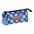 Sonic The Hedgehog Blue Lay triple pencil case 8445118047431