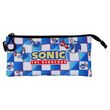 Sonic The Hedgehog Blue Lay triple pencil case 8445118047431
