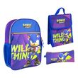 Sonic Prime pencil case + lunch box + backpack 42cm 8445484250855