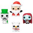 Pocket POP pack 4 figures Disney Nightmare Before Christmas Holiday Exclusive