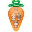 FUNKO Carrot Pocket POP blister 3 figures Disney Princess Cinderella Tiana Bella easter
