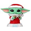 POP figure Star Wars Grogu with Christmas Cookie 889698800099