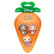 Carrot Pocket POP blister 3 figures Disney Princess Rapunzel Ariel Jasmin 889698764445