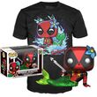Funko Pop! Set figure POP & Tee Marvel Deadpool Mermaid Exclusive (Medium)