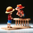 One Piece WCF Log Stories Monkey D.Luffy & Portgas D.Ace BP89475P