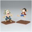 One Piece Monkey D Luffy & Enel World Collectable figure 7cm 4983164898385
