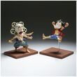 One Piece Monkey D Luffy & Enel World Collectable figure 7cm 4983164898385