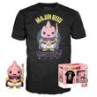 Funko Set figure POP & Tee Dragon Ball Z Majin Buu Exclusive (S)