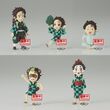 Pack 12 figures Demon Slayer Kimetsu no Yaiba Tanjiro Kamado 7cm (Τυχαία Επιλογή)