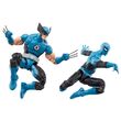 Marvel Fantastic four Wolverine Spiderman pack 2 figures 15cm 5010996246240