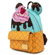 Loungefly Disney Mickey Minnie Ice Cream backpack 671803360693