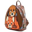 Loungefly Disney Fox and Hound Copper Todd backpack 26cm 671803363175