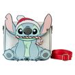 Loungefly Disney Stitch Holiday glitter crossbody bag 671803471450