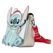 Loungefly Disney Stitch Holiday glitter crossbody bag 671803471450