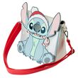 Loungefly Disney Stitch Holiday glitter crossbody bag 671803471450