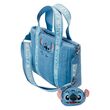 Loungefly Disney Stitch plush tote bacg with coin bag 671803478404