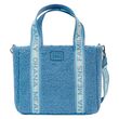 Loungefly Disney Stitch plush tote bacg with coin bag 671803478404