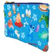 LOUNGEFLY Loungefly Disney Stitch Camping Cuties zipper wrislet wallet