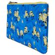 LOUNGEFLY Loungefly Despicable Me Minions nylon zipper wrislet wallet