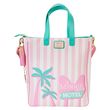 Loungefly Disney Minnie Vacation Style tote bag + coin purse 671803514430