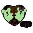 Loungefly Disney Mickey & Minnie Floral Ghost shoulder bag 671,803,520,486 β¬