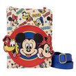 Loungefly Disney Classic Mickey and Friends crossbody journal 671803530355