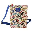 Loungefly Disney Classic Mickey and Friends crossbody journal 671803530355