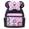 Loungefly Disney Minnie Floral Rock the Dots backpack 671803534223