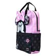 Loungefly Disney Minnie Floral Rock the Dots nylon backpack 671803534230