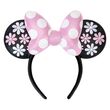 LOUNGEFLY Loungefly Disney Minnie Floral Rock the Dots ear headband