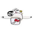 LOUNGEFLY Loungefly Disney Nightmare Before Christmas Zero shoulder bag