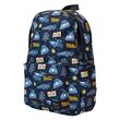 Loungefly Back to the Future 40th Anniversary nylon backpack 44cm 671803536760