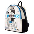 FUNKO Loungefly Mini Zaino Star Wars R2-D2 Lights Up STBK0450