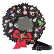 Loungefly Disney Nightmare Before Christmas Wreath String Lights Glow crossbody bag 671803469792
