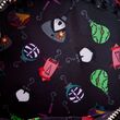 Loungefly Disney Nightmare Before Christmas Wreath String Lights Glow crossbody bag 671803469792