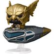 FUNKO POPS Black Adam Hawkman in Cruiser 286 64195