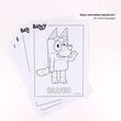 Bluey Colouring stationery set 8445484331141