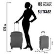 KARACTERMANIA Wednesday Uniform ABS trolley suitcase 55cm