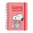 ERIK Snoopy Love Yourself A5 notebook
