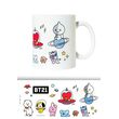 ERIK BT21 Characters mug 330ml