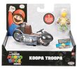 Mario Kart The Movie Super Mario Bros Vehicle + Figure 6cm (Τυχαία Επιλογή)