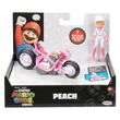 Mario Kart The Movie Super Mario Bros Vehicle + Figure 6cm (Τυχαία Επιλογή)