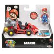 Mario Kart The Movie Super Mario Bros Vehicle + Figure 6cm (Τυχαία Επιλογή)