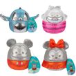 JAZWARES Squishmallows Disney pack 4 plush toys 12cm
