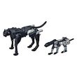 Transformers War From Cybertron Covert Agent Ravage + Decepticon Forever Ravage figures set 15cm 5010993863358