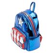Loungefly Marvel Captain America metallic backpack 26cm 671803453579